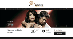 Desktop Screenshot of pathelive.com